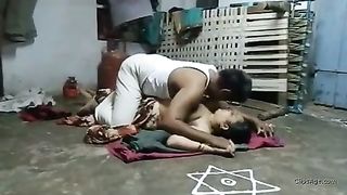 Older Tamil maid with big boobs
