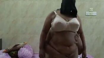 Large breast hijab aunty having sex with her paramour