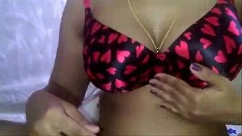 Telugu aunty sex movie with husband during vehement home sex