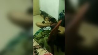 Cheating Hyderabadi aunty extramarital sex on hidden web camera