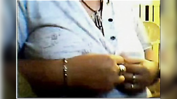 Indian aunty webcam boobs show to secret lover