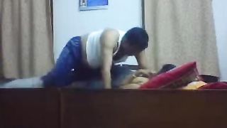 Desi Kerala aunty extramarital sex affair caught on hidden livecam