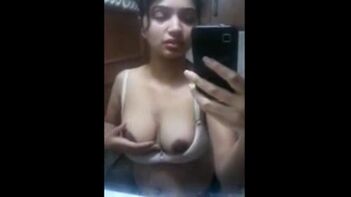 College Girlfriend's Desi Sex Adventure: Fondling Boobs and Fingers for Her Lover