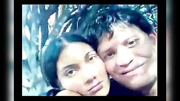 Desi College Couple Riya and Munish Get Hot and Heavy In Garden