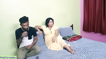 Experience the Ultimate Desi Sex with High Society Bhabhi in Indian Threesome with Hindi Audio