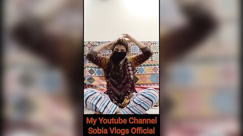 Experience Mindblowing Pleasure: Sobia Pakistani Enjoys Anal Fucking with Urdu Audio and a Dildo