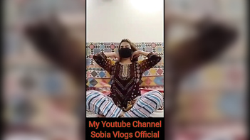 Experience Mindblowing Pleasure: Sobia Pakistani Enjoys Anal Fucking with Urdu Audio and a Dildo