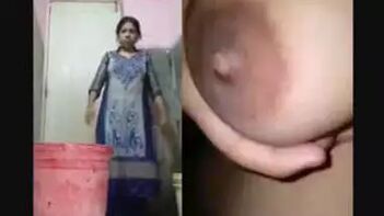 Desi Bhabhi's Bathroom Boob Show: A Sexy Look at Indian Culture