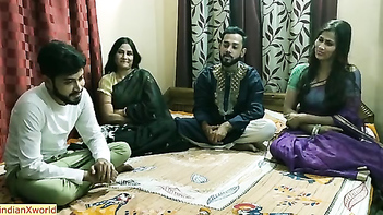 Explosive Desi Hot Sex: Indian Bhabhi Swaps with Brother in Steamy Hindi Family Sex Scene!