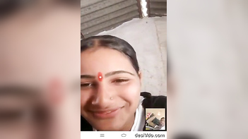 Desi Village Girl's Sensual Pussy Revealed in VC Video