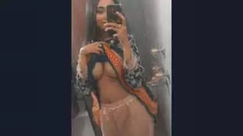 Sultry Desi Babe Flaunts Her Assets - Sexy Paki Girl Shows Boobs