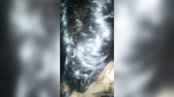 Desi Style - Hot Wife's Boobs Sucked and Smooched in the Dark of Night