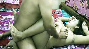 Desi Hot Milf Bhabhi Secretly Having Sex With Husband's Friend: Hear the Hindi Audio!