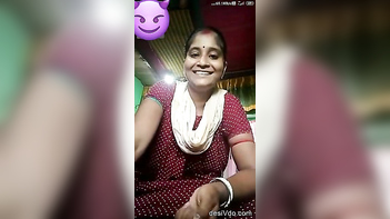 Witness the Sensual Desi Village Bhabhi in Part 2: Her Boobs Revealed!