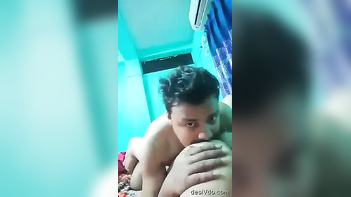 Heat Up Your Night with Desi Busty Couple's Hot Romance