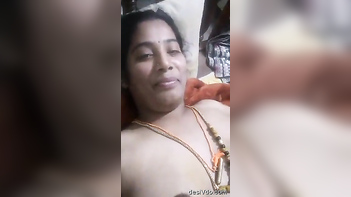 Desi Sex: Hot South Indian Wife Captures Sultry Video of Herself
