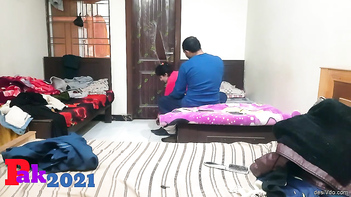 Cheating Paki Bhabhi Caught Fucking Husband's Friend While He's Away at Work