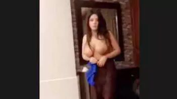 Desi Bhabhi's Hot and Sexy Afterglow Captured By Her Lover