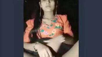 Desi Mezo Girl Enjoying Intimate Pleasures: Watch Her Fingering Pussy  Now!