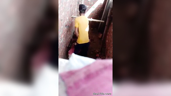 Experience Passionate Desi Sex: Secretly Recorded Blowjob and Boob Sucking by Lover
