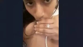 Hot Desi Babe Fingering Herself to Wild Ecstasy
