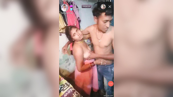 Experience Intimate Desi Sex with Sanjana Devi Couple in Live Show!