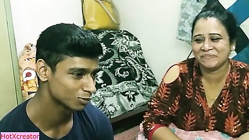 Hot Indian Threesome: Sister In Law Shares Boyfriend With Milf Bhabhi in Steamy Sex With Dirty Audio