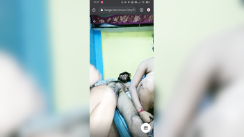 Experience the Sensuous Desi 3some Show With Bhabhi and Her Sister - Clear Hindi Audio Included!