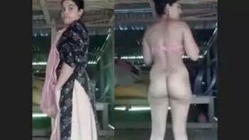 Sensual Desi Village Bhabi: Watch 2 Clips Merged to Enjoy the Ultimate Desi Sex Experience