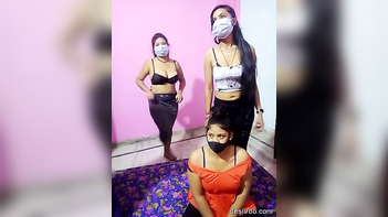 Uncover the Sexy Desi College Hostel Girls in This Must-See Video!