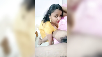 Tamil MILF Hot Wife Passionately Sucking and Fucking - Desi Sex At Its Finest!