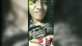 Desi Cutie With Curly Hair, Adorable Facial Expressions, and Big Round Boobs Leaked Videos