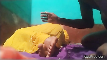 Experience the Heat of Desi Village Bhabhi Blowjob and Fucked in Part 2 Clips