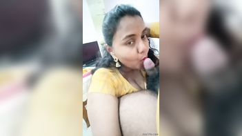 Tamil Milf Hot Wife's Steamy Sucking and Fucking in 5 Videos - Part 3