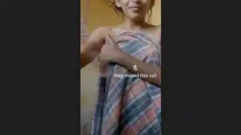 Desi Girl Flaunts Her Assets in Steamy Video Chat Session