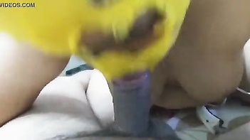 Indian Wife Mohini Gets Edgonised with Vibrator and Blowjob After Hubby Pulls His Cum In Her Mouth