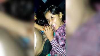 Sensational Video: Desi Girl Caught Sucking Cock in the Night!
