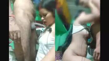 Experience the Thrill of Desi Bhabhi Blowjob and Fucking with 3 Exciting Clips Merged Together!
