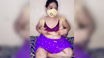 Discover the Erotic Pleasure of Desi Bhabhi Fingering Her Pussy