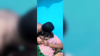 Tantalizing Desi Milf Boobs Pressed and Tits Sucked by Lucky Guy