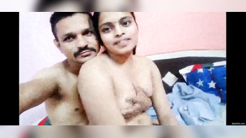 Experience the Passionate Desi Sex: Cute Babe's Soft Boobs Squeezed Hard by Her Lover!