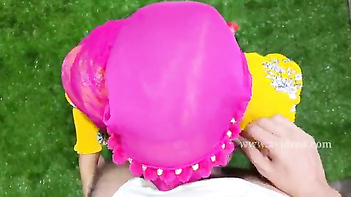 Desi Couple's Outdoor Anal Sex MMS Video - A Morning Delight!