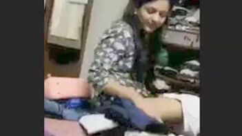 Desi Bhabhi Steams Up Room with Sexy Clothes Change After Fucking Devar