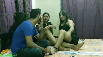 Luckily I Fucked Indian Hot Xxx Bhabhi And Milf Aunty Together Hindi Audio Ki Shat - Indian Porn Tube Video
