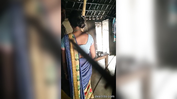 Young Village Boy's Quick, Secret Encounter with Bhabhi Captured on Camera