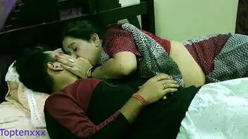 Hear the Hot Audio of Stepmom Teaching Stepson How to Have Desi Sex With His Girlfriend!