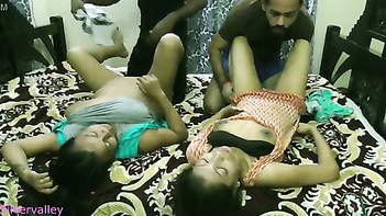 Hear the Passionate Moans of Indian Girlfriends Swapping and Fucking Each Other!