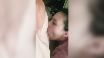 Desi Wife's Secret: Sucking Friends Cock While Husband Is Away at Work