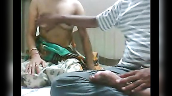 Desi Village Aunty's Scandalous Home Sex With Hubby's Friend