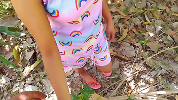 Sri Lankan Campus Girl Takes Risky Outdoor Adventure with Boyfriend: Desi Sex in the Jungle!